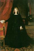 unknow artist, The Empress Dona Margarita de Austria in Mourning Dress